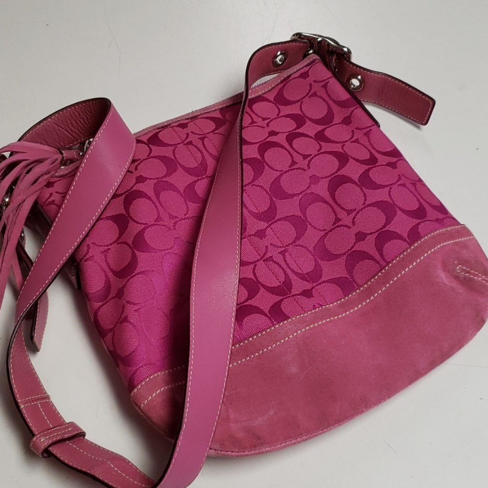 Coach Jaquard Signature Crossbody